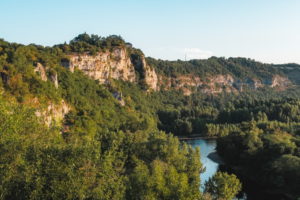 L Ostal de Benjamin Vallée de la Dordogne, point de vue de Mirandol